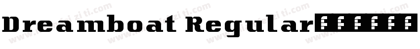 Dreamboat Regular字体转换